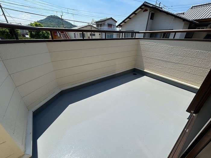 坂出市宮下町リフォーム戸建てのバルコニー