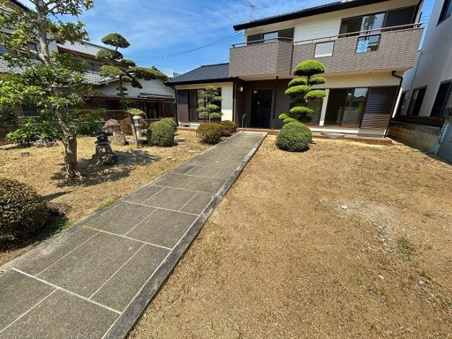坂出市宮下町リフォーム戸建ての庭