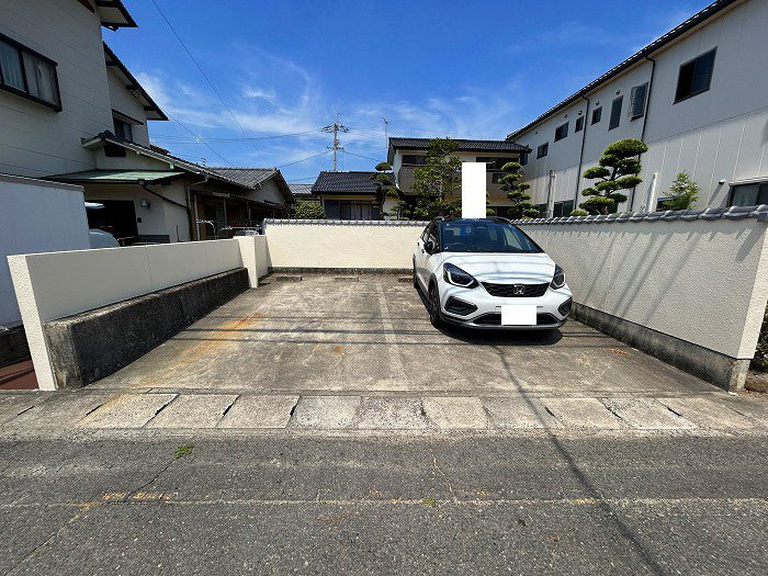 坂出市宮下町リフォーム戸建ての駐車場