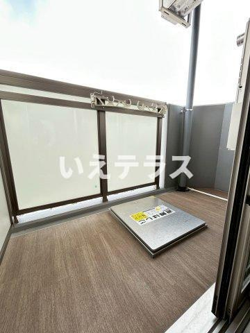 エステムコート神戸元町ヒルズのバルコニー