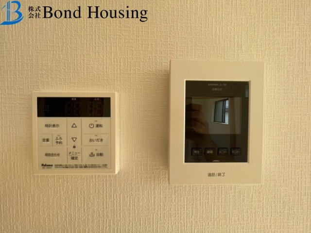 「南間口で日当たり良好」「4LDK」魚住町西岡　全3棟　B号棟の防犯設備