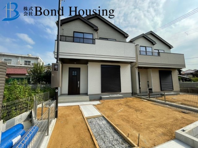 「海近く」「山電魚住駅徒歩13分」魚住町西岡　全3棟　A号棟の外観