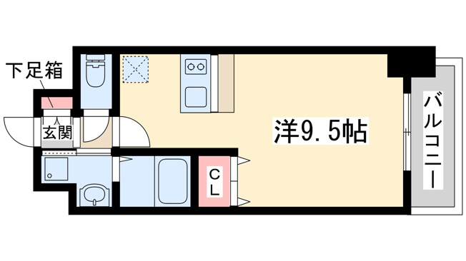 【間取り】 | プレサンス新大阪クレスタ