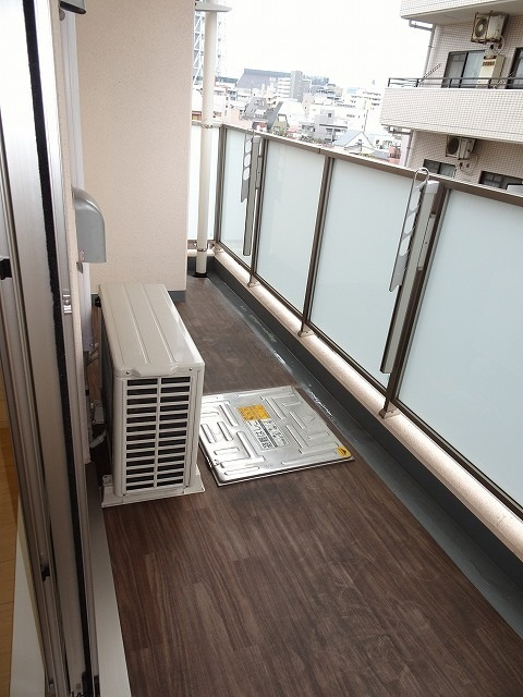 メゾンTMDのバルコニー