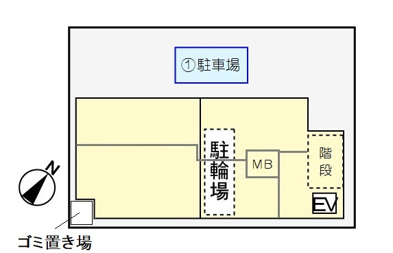 メゾンTMDの区画図