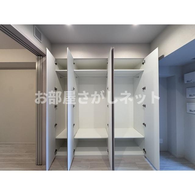 ザ・パークハビオSOHO市谷左内町【おとり物件なし】#学生・社会人にオススメ！の収納