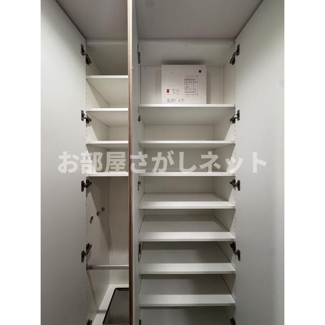 ザ・パークハビオSOHO市谷左内町【おとり物件なし】#学生・社会人にオススメ！の収納