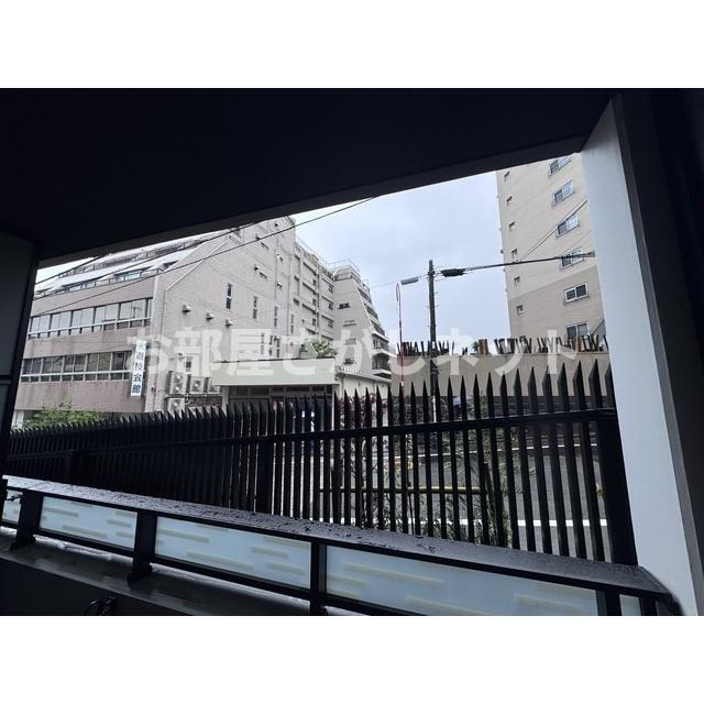 ザ・パークハビオSOHO市谷左内町【おとり物件なし】#学生・社会人にオススメ！のバルコニー