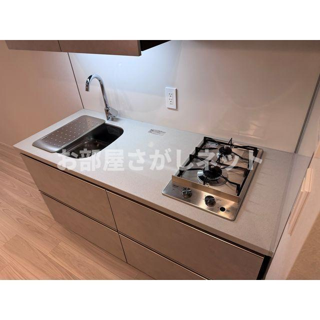 ザ・パークハビオSOHO市谷左内町【おとり物件なし】#学生・社会人にオススメ！のキッチン