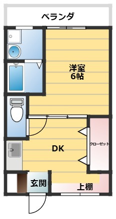 ヴィラナリー田辺の間取り