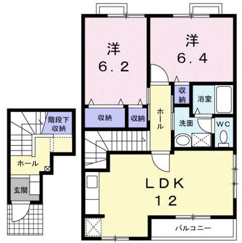 ドルセリア・ａの間取り