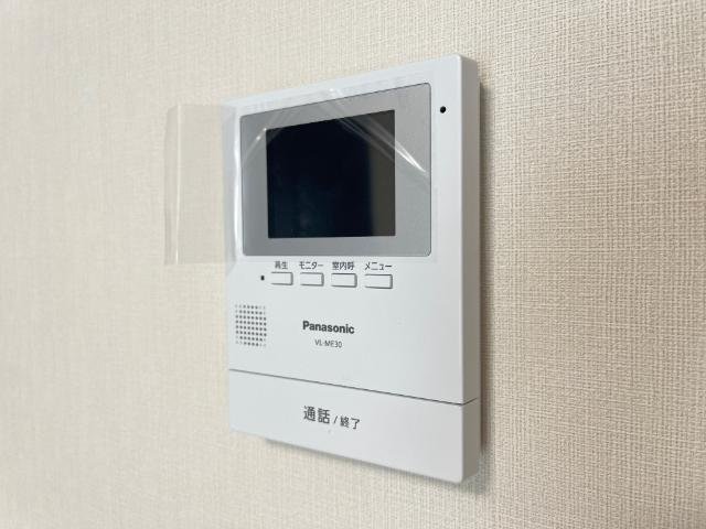 サンモール中島Cのセキュリティ|カメラ付インターホン