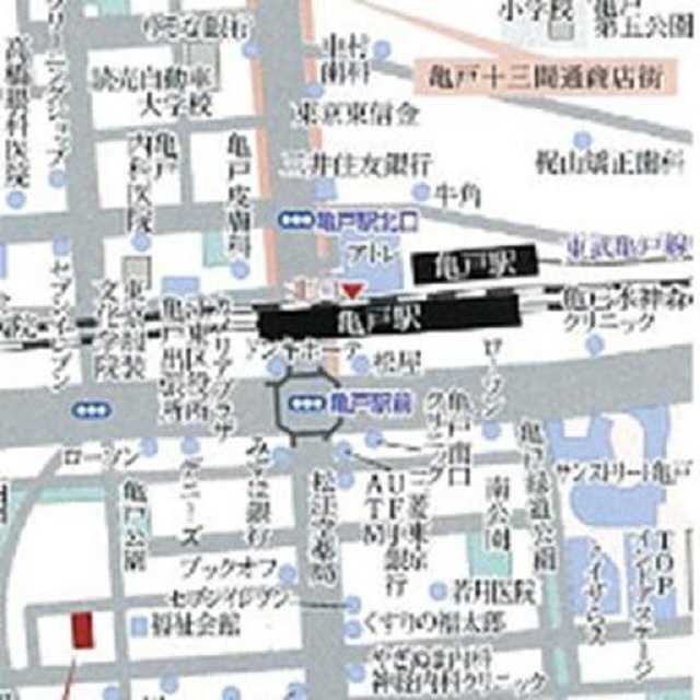 プレール・ドゥーク亀戸Ⅱの地図