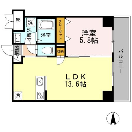 グランパルク小金井の間取り