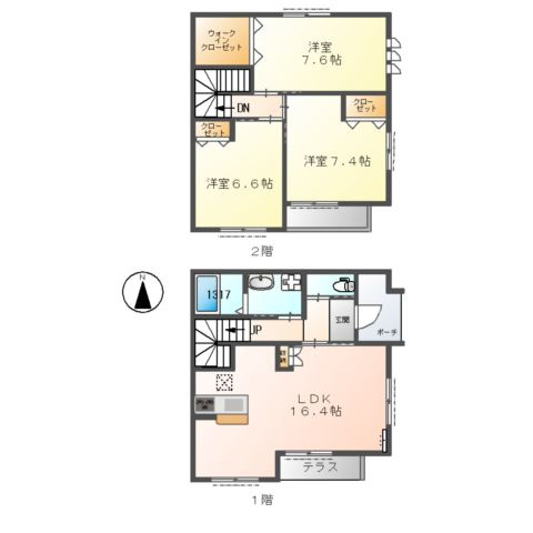 【間取り】 | Ｍａｉｓｏｎ　Ｙａｓｏｓｈｉｍａ