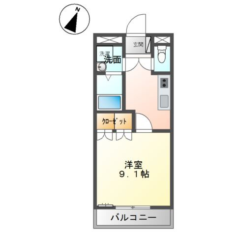 【間取り】 | ヴィルコート