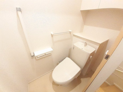【トイレ】 | シエルト | ゆったりとした空間のトイレです