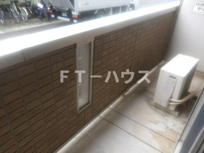 メルベーユⅡのバルコニー