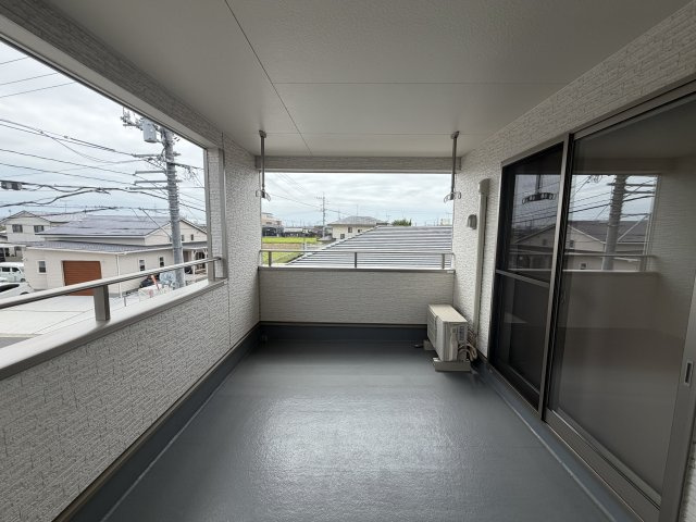 妻崎開作売物件のバルコニー