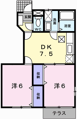 【間取り】 | シュタビール　ＫＭ