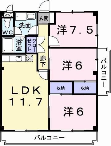 【間取り】 | マリッチ白浜