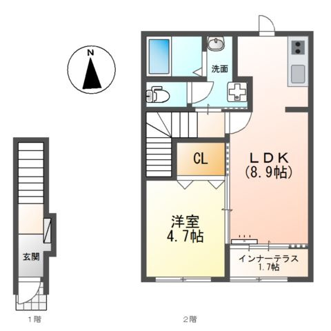 レガーロ・Ｆの間取り