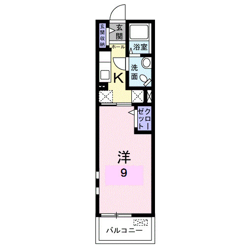 エメ・フルールの間取り