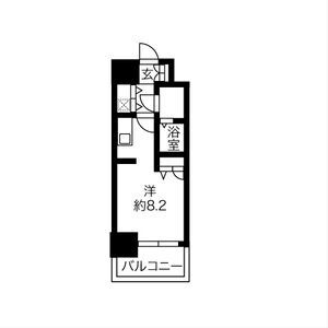 【間取り】 | ベルエ難波西