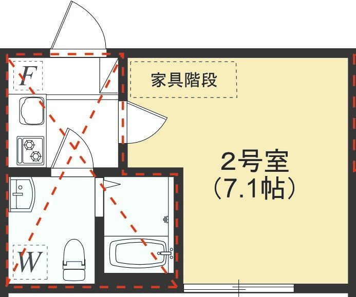 アザーレ・プラネ青葉台の間取り