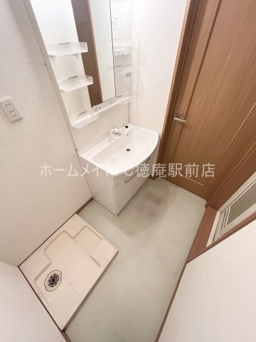 リビエールハナテンの洗面所