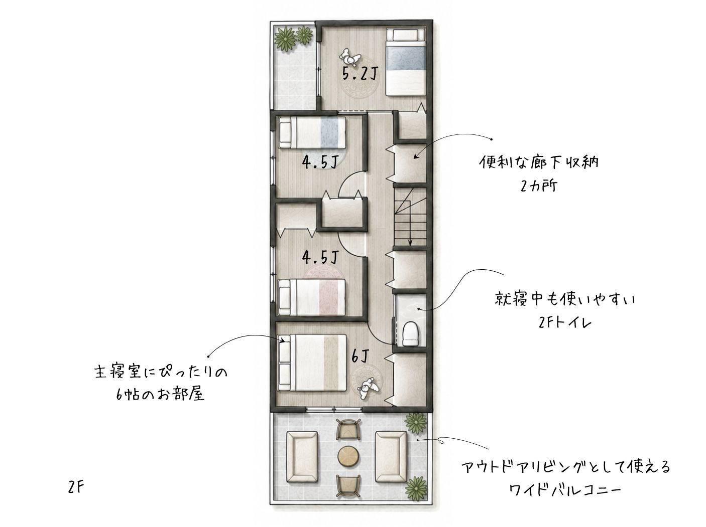 東大阪市菱屋東1丁目の完成予想図|施工例