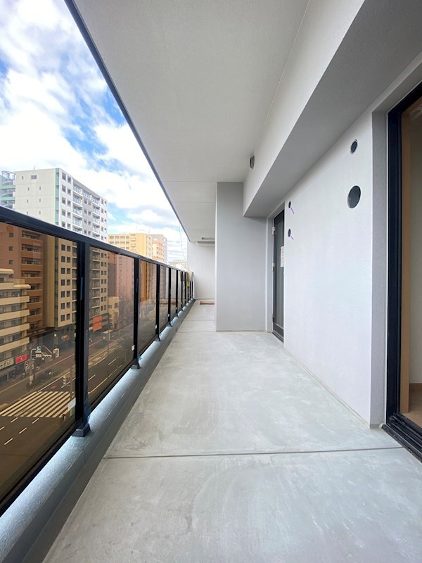 Modern palazzo住吉のバルコニー