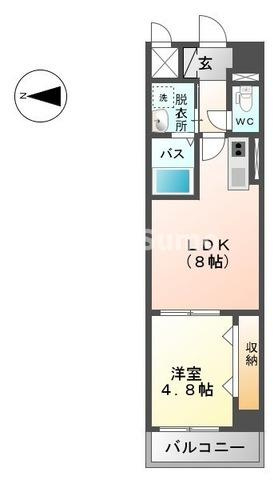 GARDENIA PALACEの間取り
