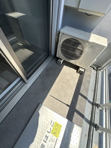 大阪市中央区大手通２丁目の賃貸マンションのバルコニー