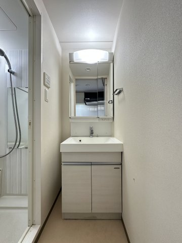 大阪市中央区大手通２丁目の賃貸マンションの洗面所