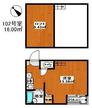 ドルフィンⅡの間取り