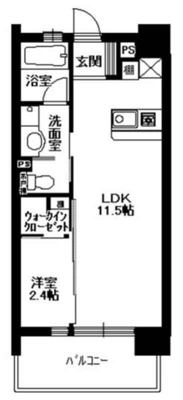イニシアイオ大名の間取り