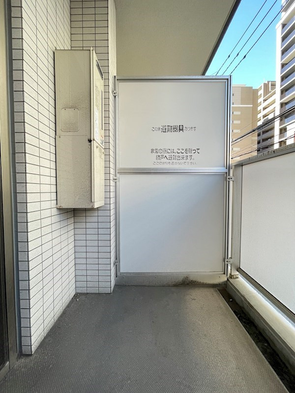 Trail大濠のバルコニー