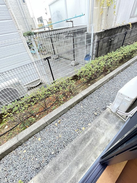 レオパレス甲子園高潮町Ⅱのバルコニー