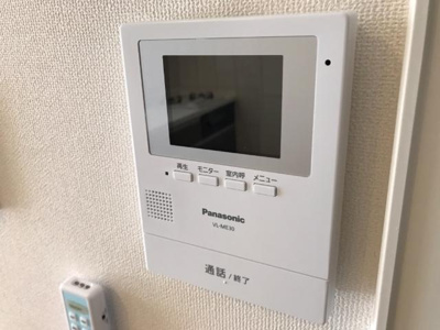 【セキュリティ】 | コーポ山内　伍番館 | カメラ付インターホン（イメージ）