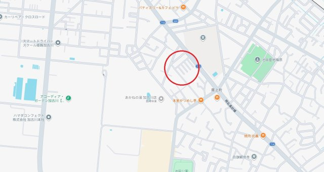 加古川市尾上町池田　　山陽電鉄「尾上の松駅」徒歩16分の地図