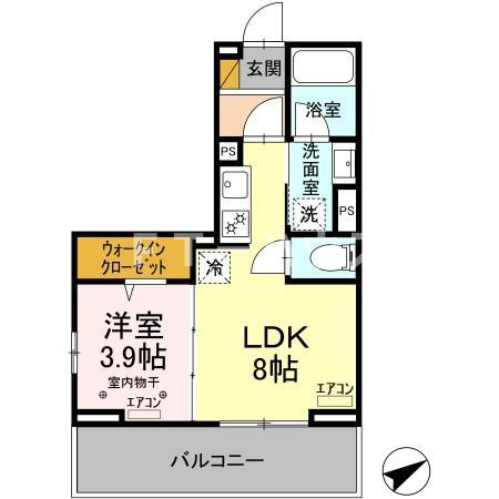ウエストサイドレジデンスの間取り