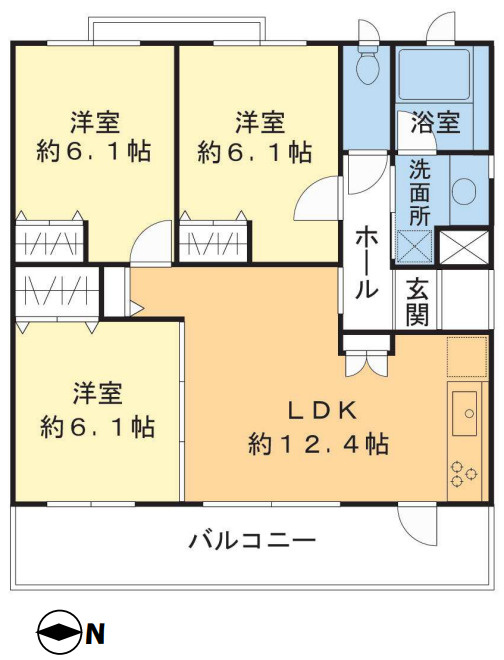 KENZO HAUS yokodaiの間取り