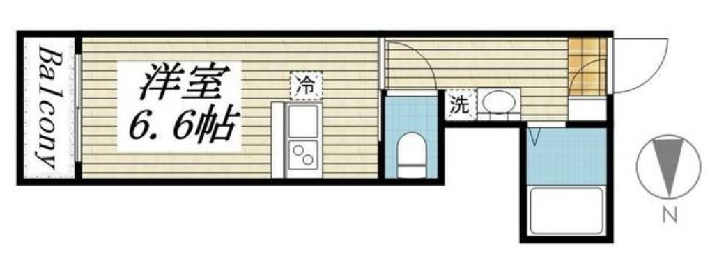 ベネボレンス千早の間取り