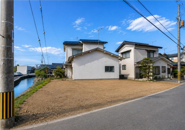 姫路市保城の売地の外観