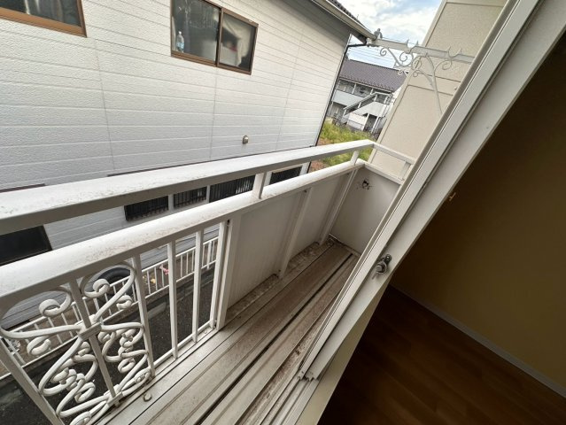 ハウスあすなろのバルコニー