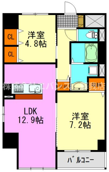 【間取り】 | アーバンパレス