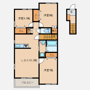 【間取り】 | ラフィネ室見