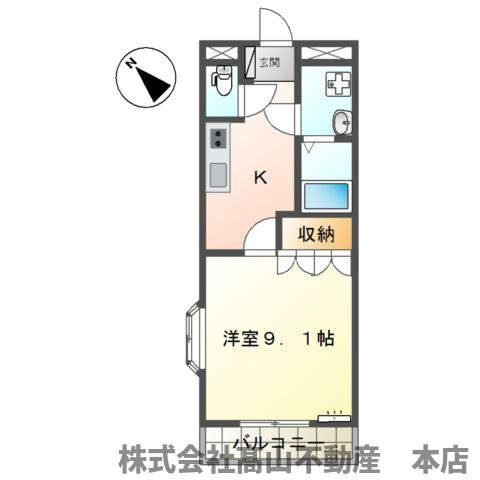 アミュレットの間取り