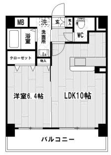 ノースステイツ片野の間取り